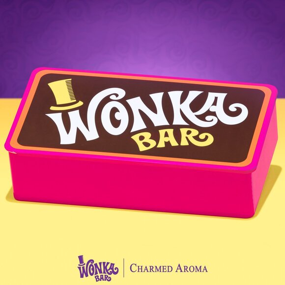 Wonka Bar Tin case box / storage box - Picture 1 of 4